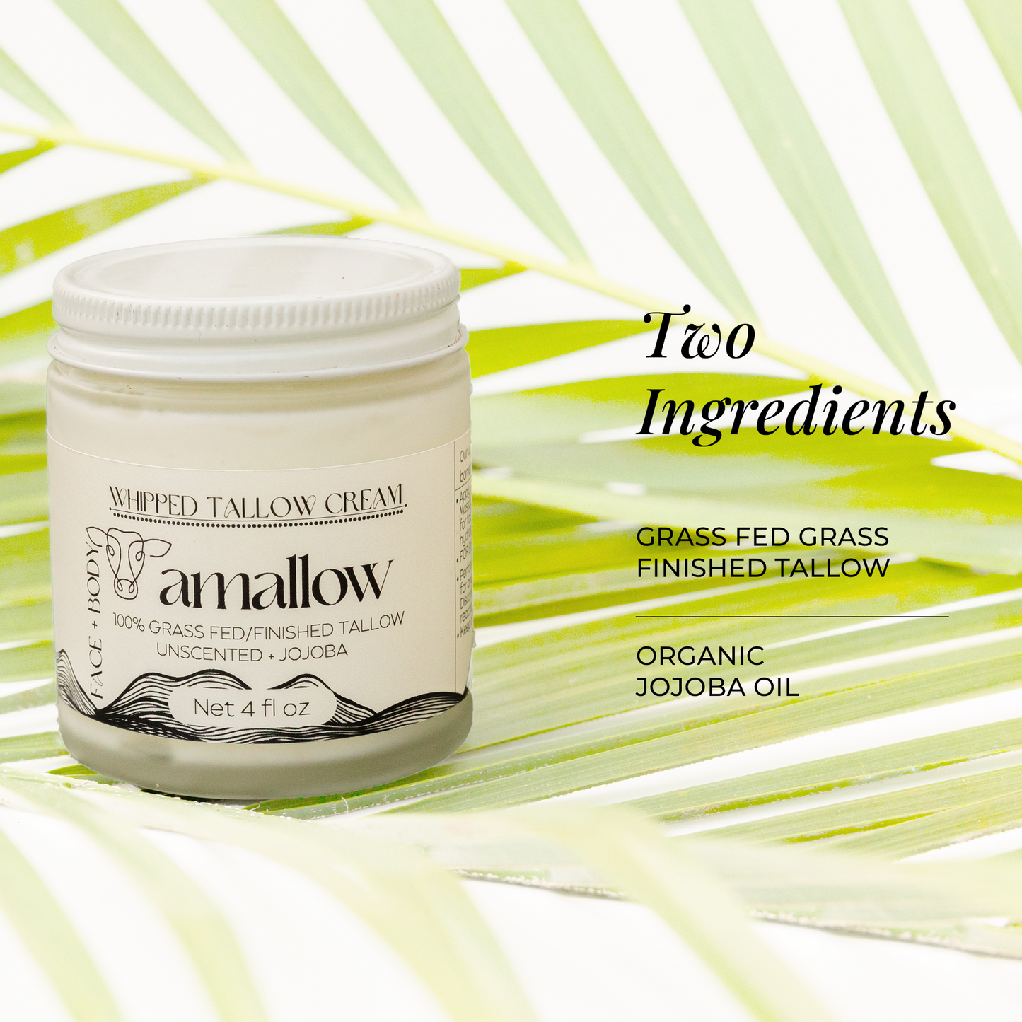 Amallow Whipped Tallow Cream 4 FL. oz