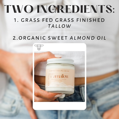 Amallow Whipped Tallow Cream 4 FL. oz