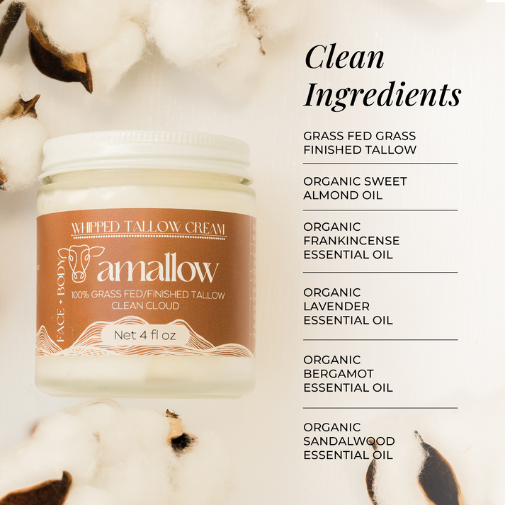 Amallow Whipped Tallow Cream 4 FL. oz