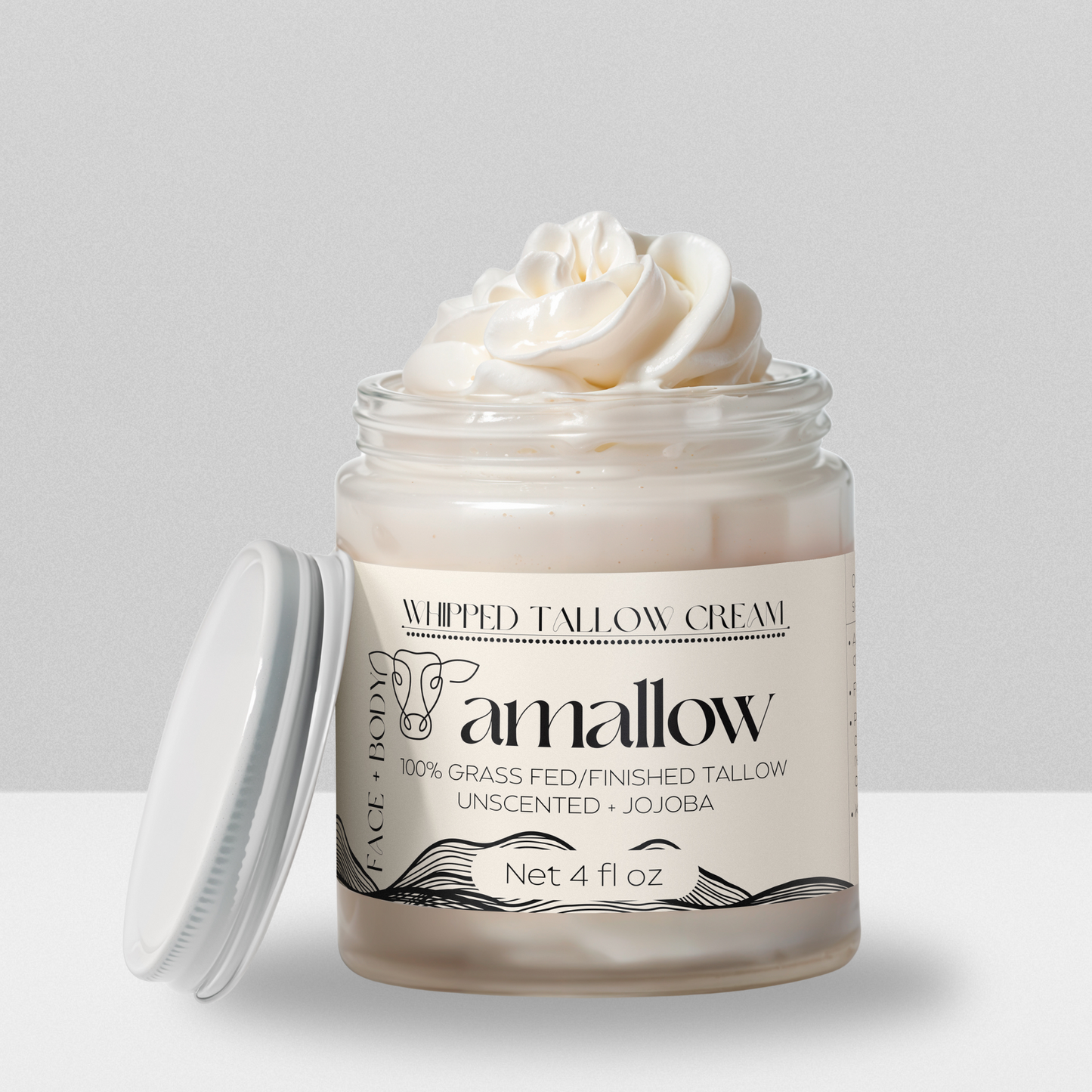 Amallow Whipped Tallow Cream 4 FL. oz